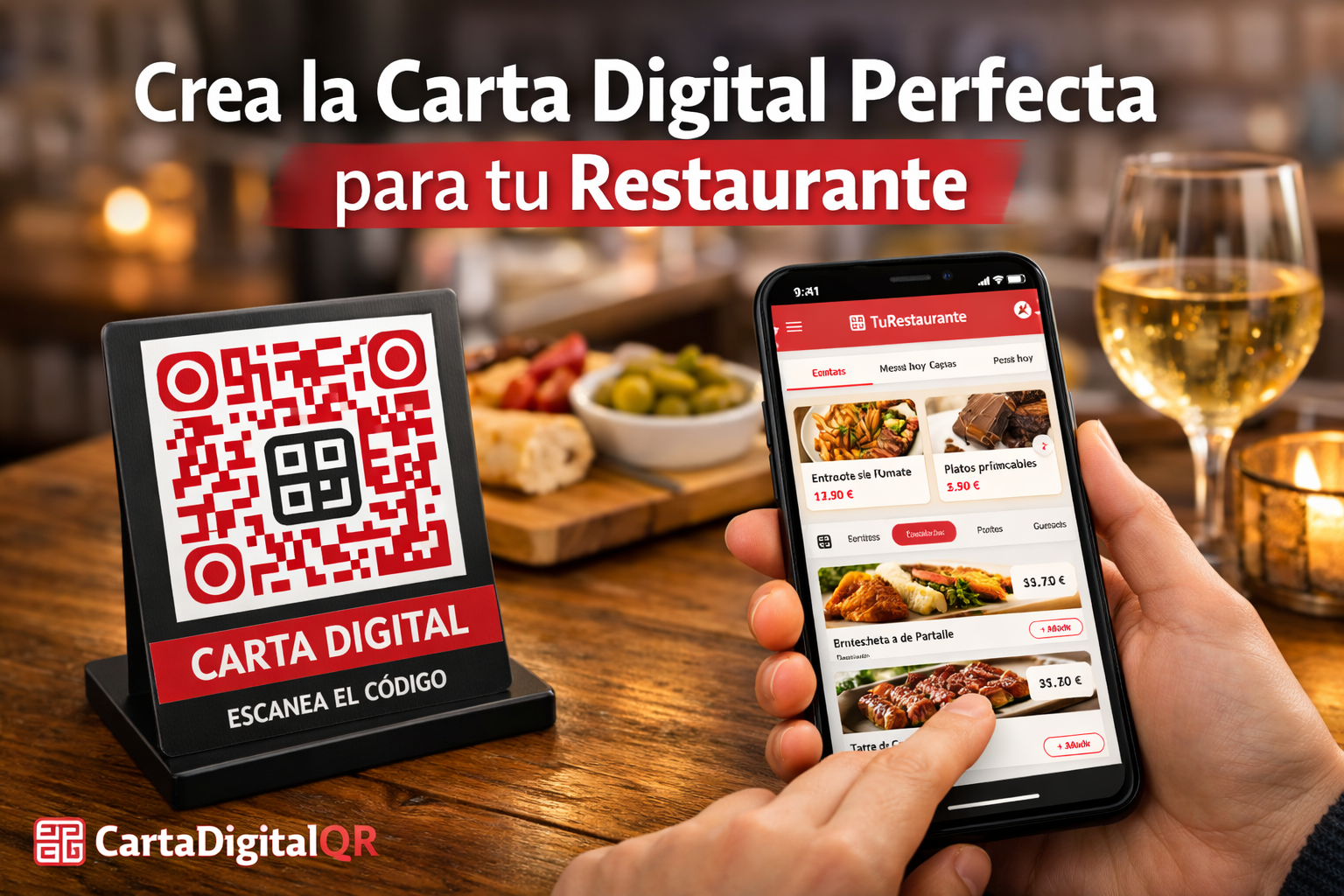 Cómo crear la carta digital perfecta para tu restaurante