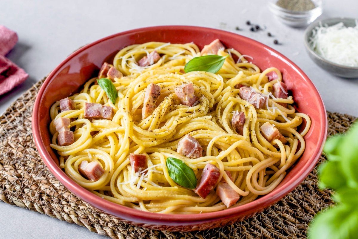 Espaguetis a la Carbonara