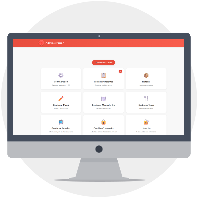 demo carta digital QR